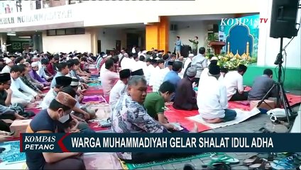 Suasana Warga Muhammadiyah Gelar Salat Iduladha pada Rabu 28 Juni 2023