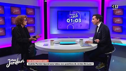Andréa Ferréol s'est confiée dans Chez Jordan.