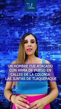 Agreden a balazos a un hombre calles de la colonia Las Juntas de Tlaquepaque #TuNotiReel