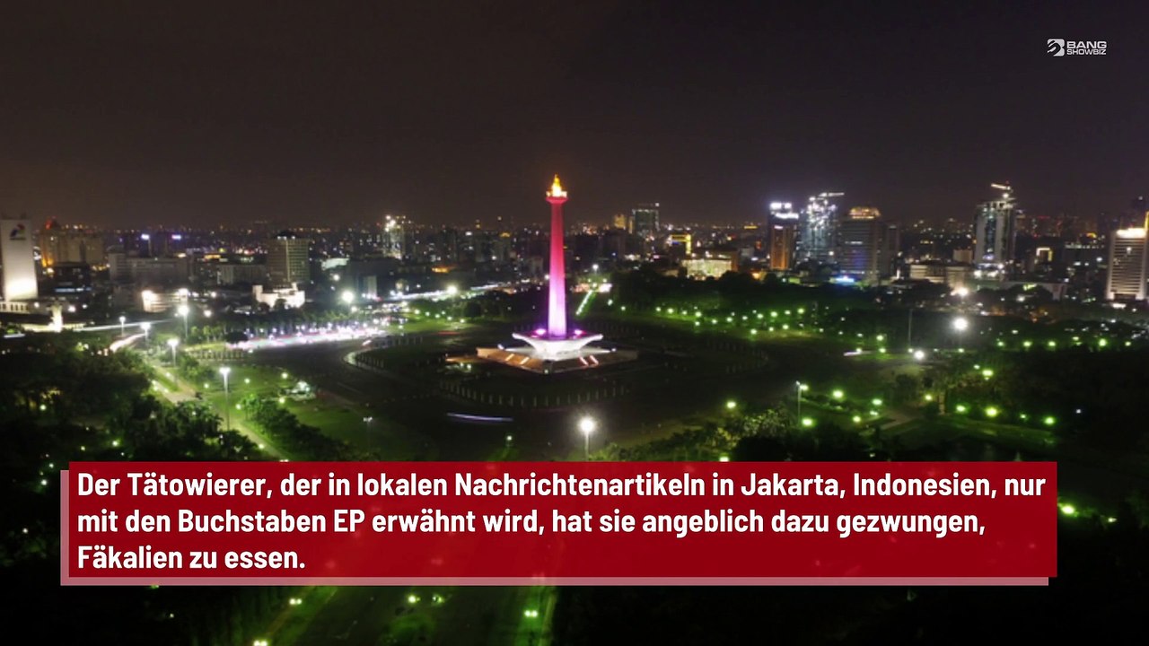 Tätowierer zwingt Freundin, seine Kacke zu essen