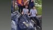 Saint-Leu : 10 jeunes ramassent 50 sacs-poubelle de déchets
