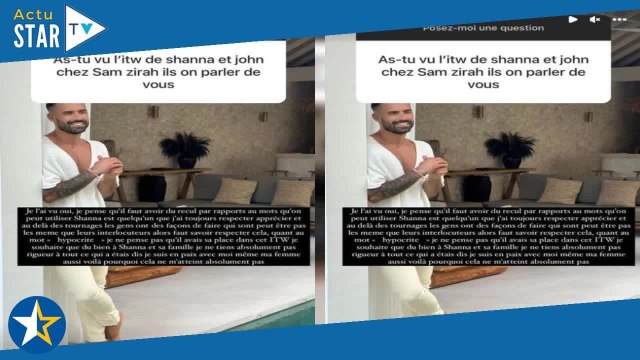 Vincent Queijo répond aux critiques de Shanna Kress : “Je suis en paix avec moi-même