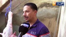 سعيدة / عبد القادر.. جزار متنقل يقضي أول أيام العيد في ذبح أضاحي المواطنين