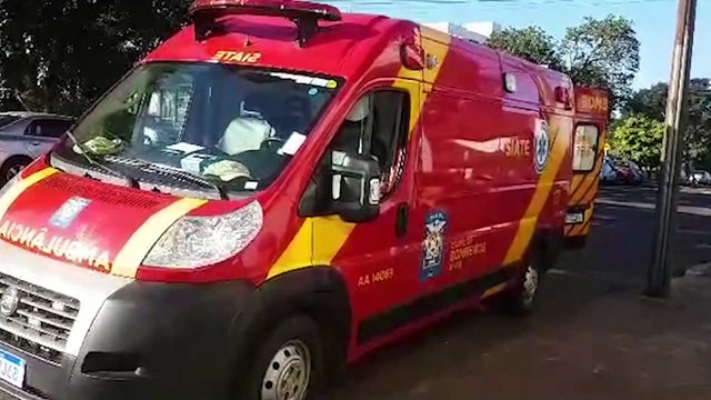 Mulher fica ferida ao cair de escada no bairro Parque São Paulo