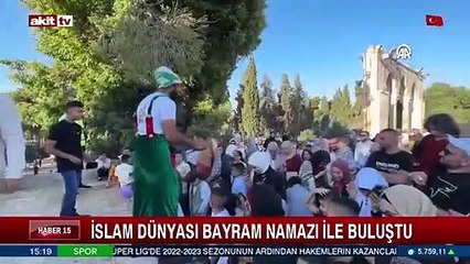 İslam dünyası bayram namazı ile buluştu