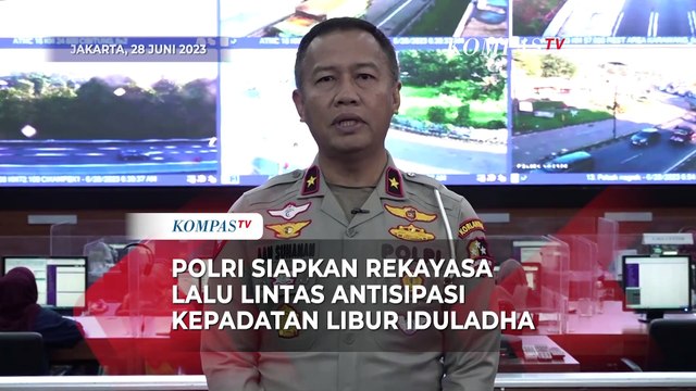 Polri Siapkan Rekayasa Lalu Lintas Antisipasi Kepadatan Libur Iduladha