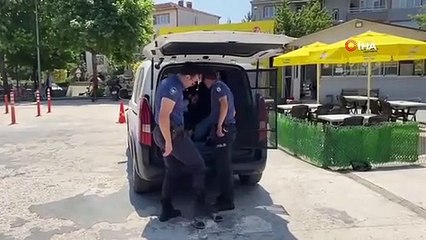 Un voleur de hache surpris en train de voler des chaussures