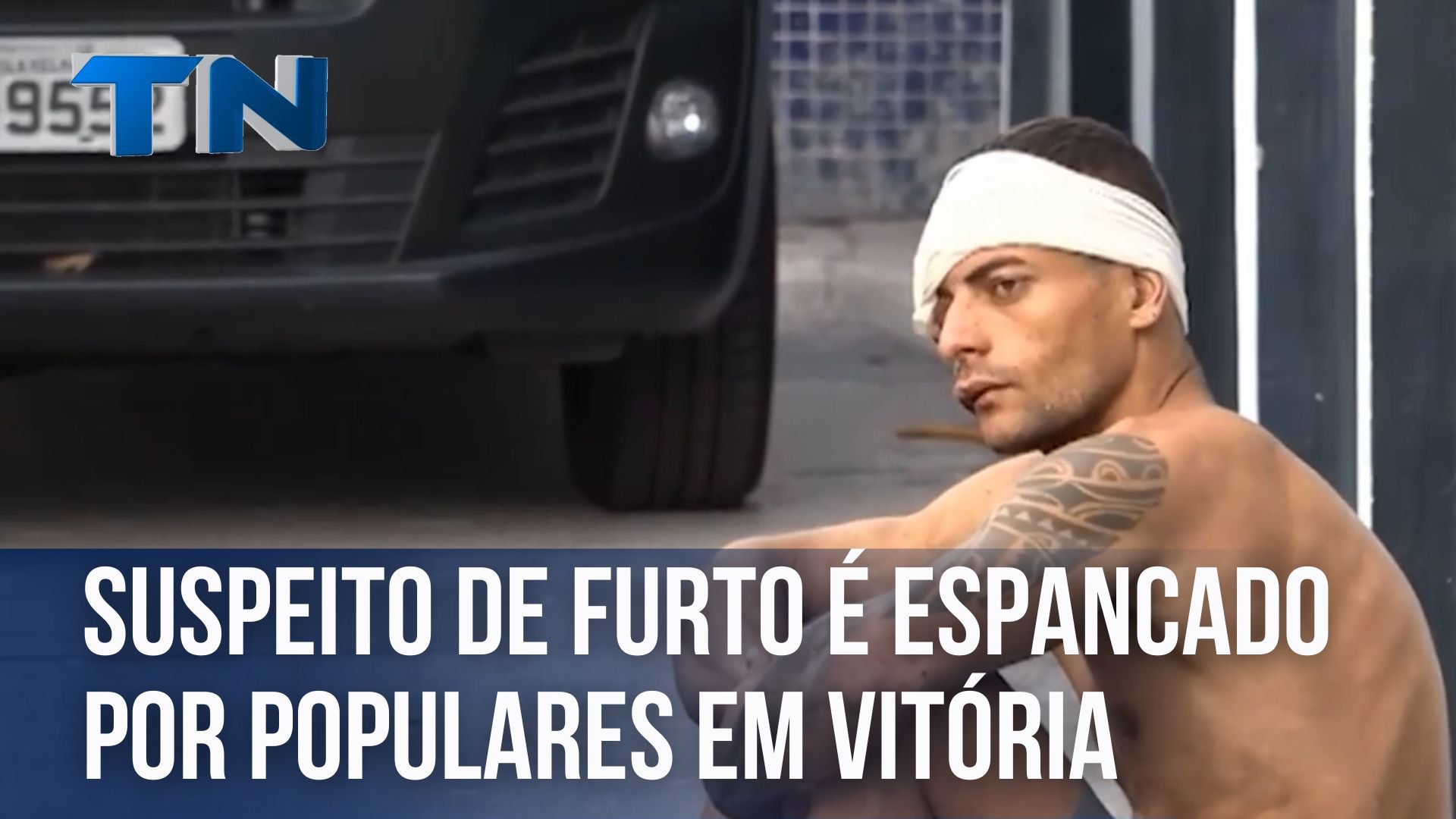 Suspeito de furto é espancado por populares em Vitória