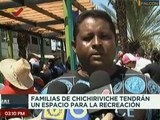 Falcón | Habitantes de Chichiriviche son favorecidos con rehabilitación de espacios públicos