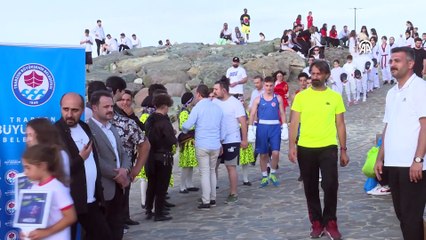 TRABZON - Yaz Spor Okulları'nın açılışı yapıldı