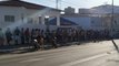 Pacientes enfrentam fila gigante desde a madrugada na Central de Marcação de Exames em Cajazeiras