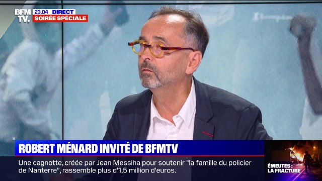 Émeutes: Ce n'est pas qu'une affaire de moyens , pour Robert Ménard (maire divers droite de Béziers)