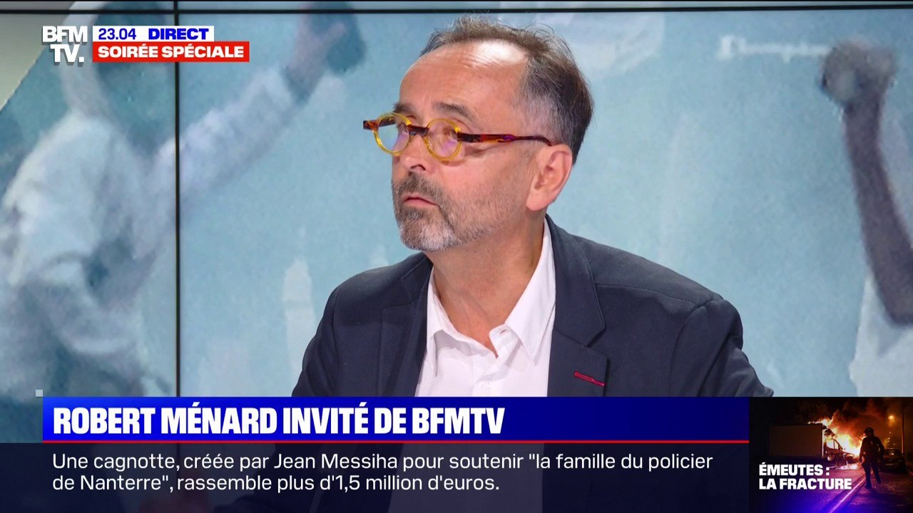 Émeutes: "Ce n'est pas qu'une affaire de moyens", pour Robert Ménard (maire divers droite de Béziers)