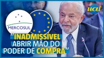 Lula: Mercosul precisa dar resposta 'rápida e contundente'