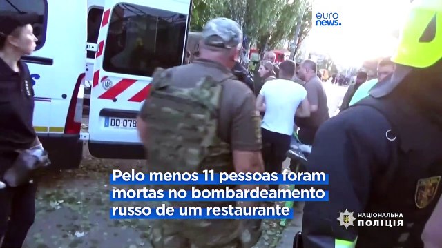 Aumenta número de vítimas mortais do ataque russo a Kramatorsk