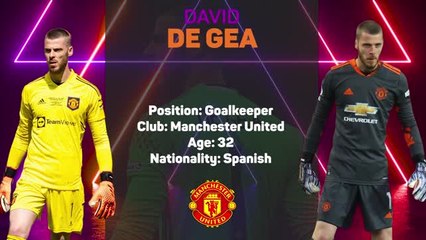 Opta Profile - David De Gea
