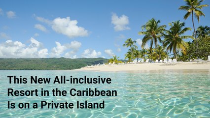 This New All-inclusive Resort in the Caribbean Is on a Private Island — With 2 Stunning Pools and Its Own Cenote