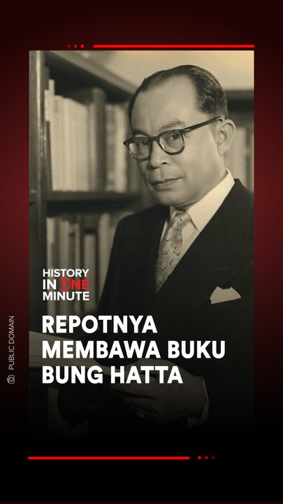 Repotnya Membawa Buku Bung Hatta