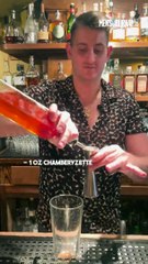 Dead Rabbit's Summer-Ready Strawberry Bourbon Cocktail, the 'Buttoned Up'