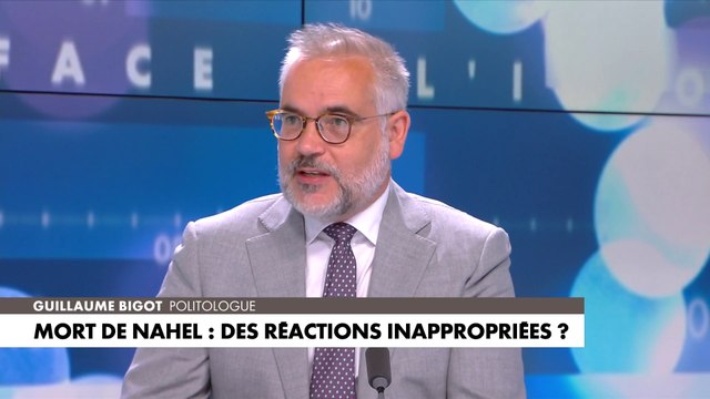 Guillaume Bigot : «Pourquoi Emmanuel Macron n'a pas ajouté que rien ne justifie l'émeute ?»