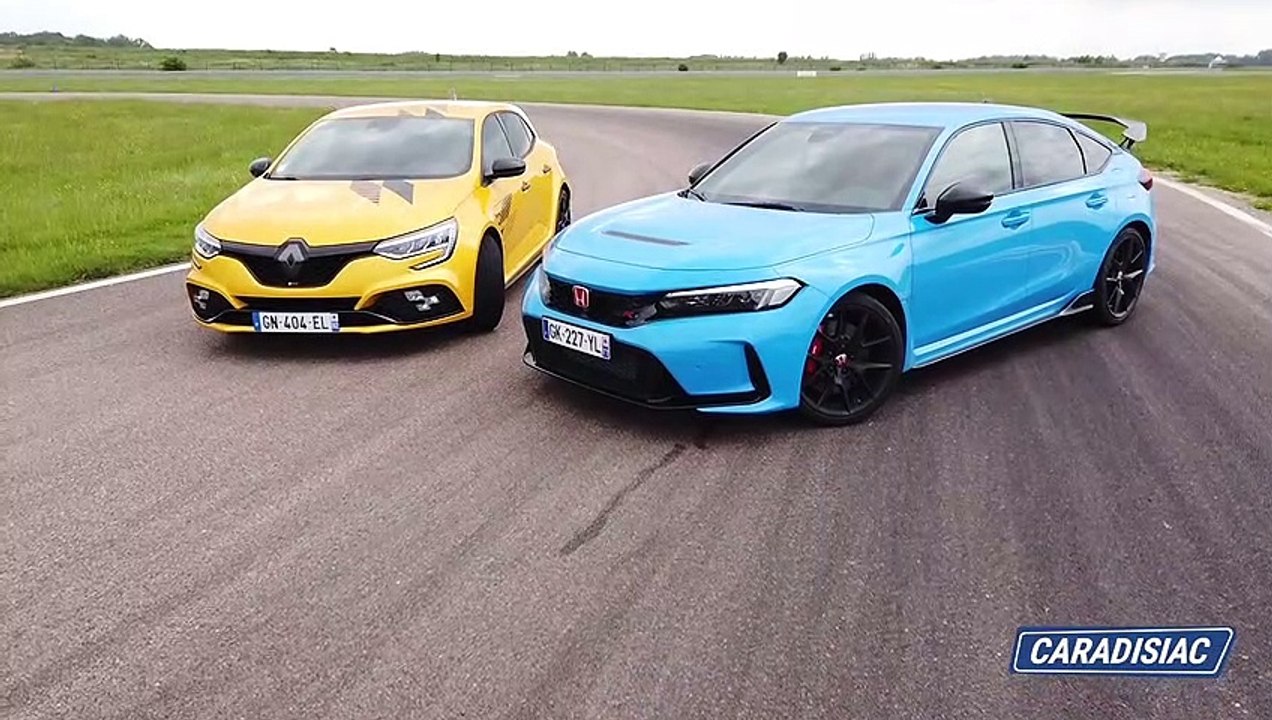 Comparatif - Les essais de Soheil Ayari - Honda Civic Type R VS Renault Megane RS Ultime