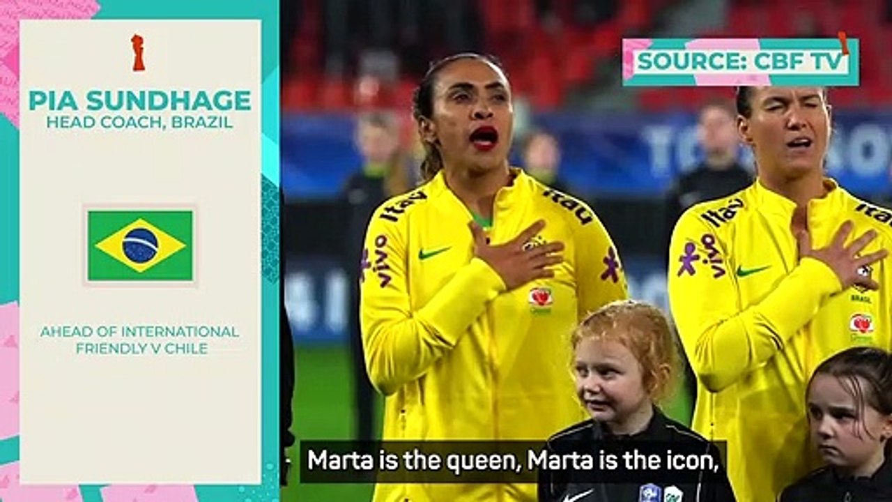 Marta is the queen, Marta is the icon - Sundhage