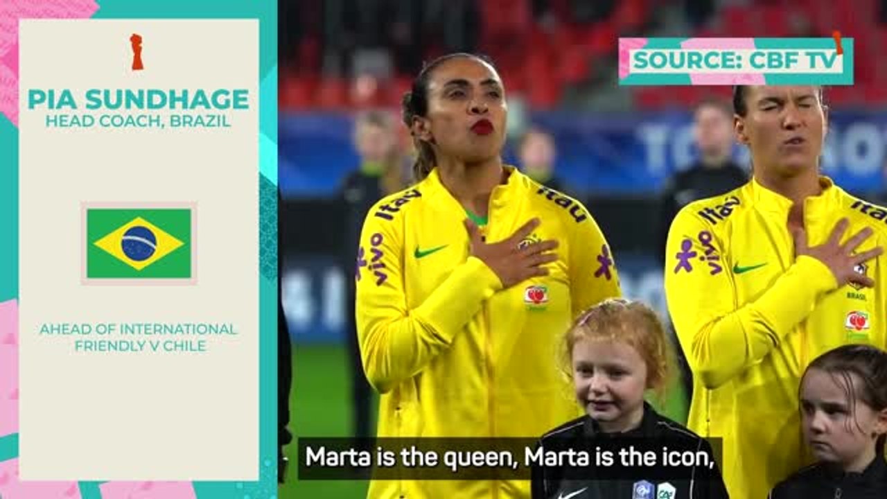 Marta is the queen, Marta is the icon - Sundhage