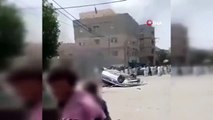 İran'da öfkeli kalabalık polis aracını ateşe verdi: 2 yaralı