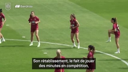 Espagne - Vilda : “Alexia Putellas se sent bien, au regard de sa blessure”