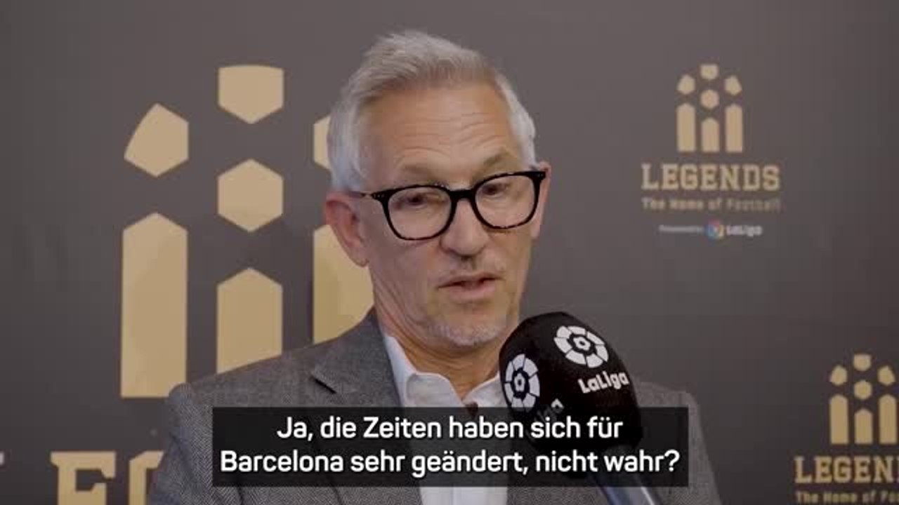 'Gutes Zeichen': Lineker gefällt Barca-Umbruch