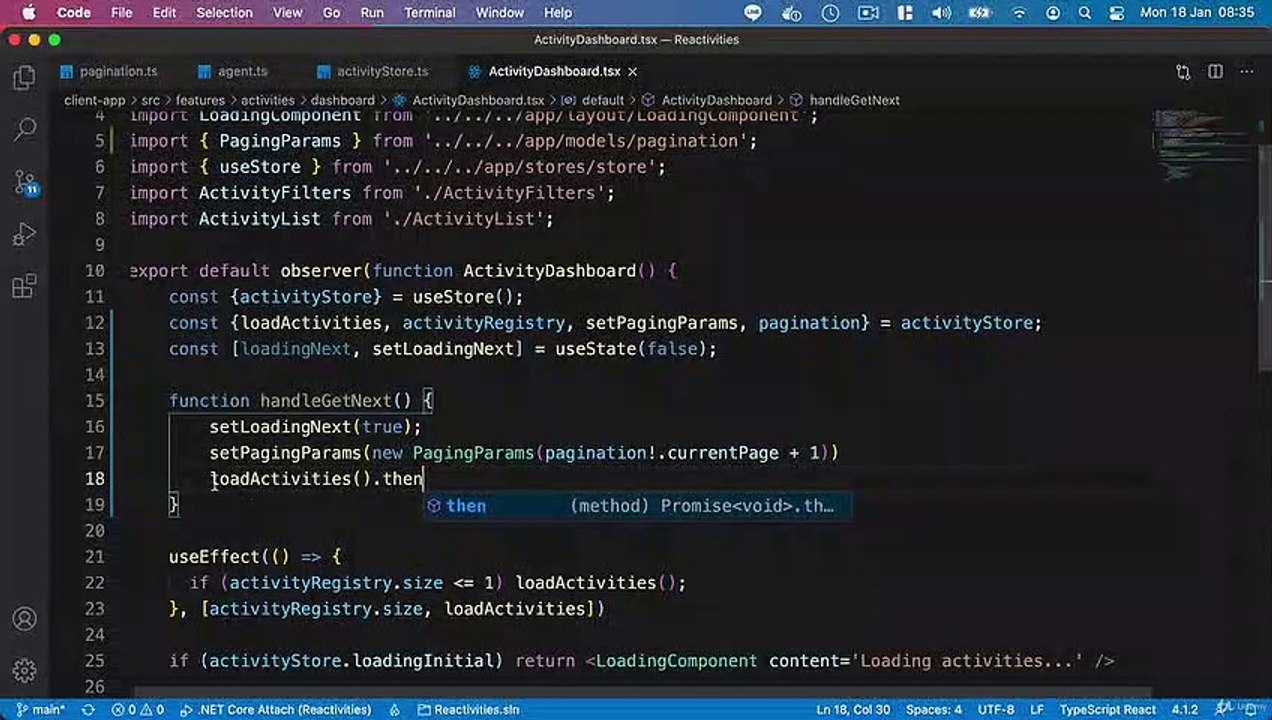Paging, Sorting and Filtering - Adding vertical paging
