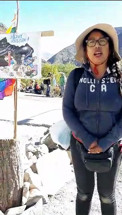 Lina sobre la protesta docente