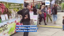 Auf Wiedersehen Schnitzel: Meat consumption hits record low in Germany