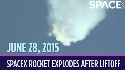 OTD in Space – June 28: SpaceX Rocket Explodes After Liftoff