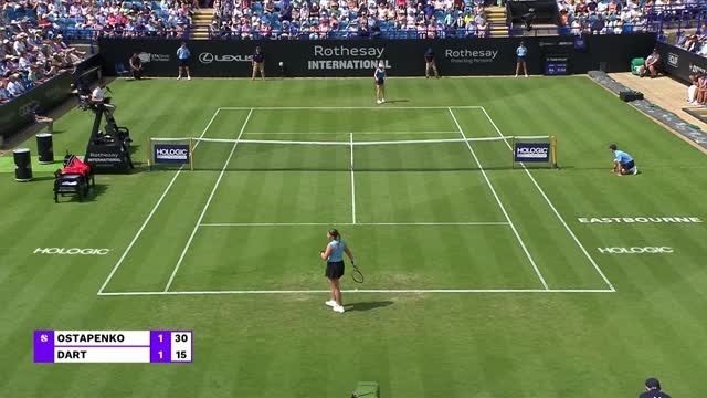 Eastbourne - Ostapenko continue sur sa lancée