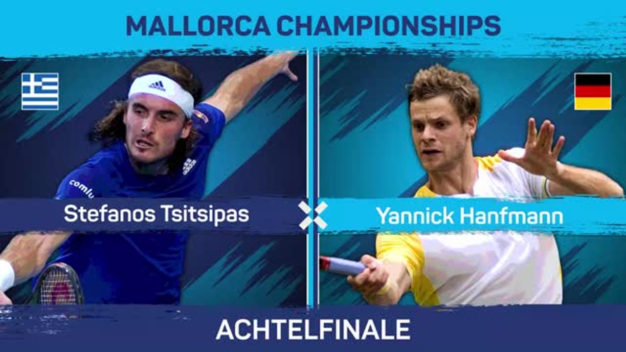 Highlights: Hanfmann schlägt Tsitsipas