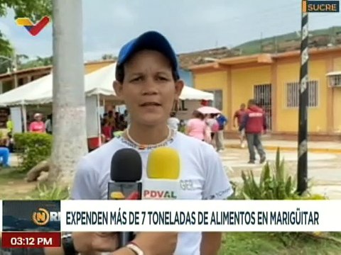 Feria del Campo Soberano favorece con más de 7 toneladas de alimentos a 10 Clap del estado Sucre