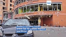 La guerra en Ucrania pone en peligro la paz en Europa según el Índice de Paz Global