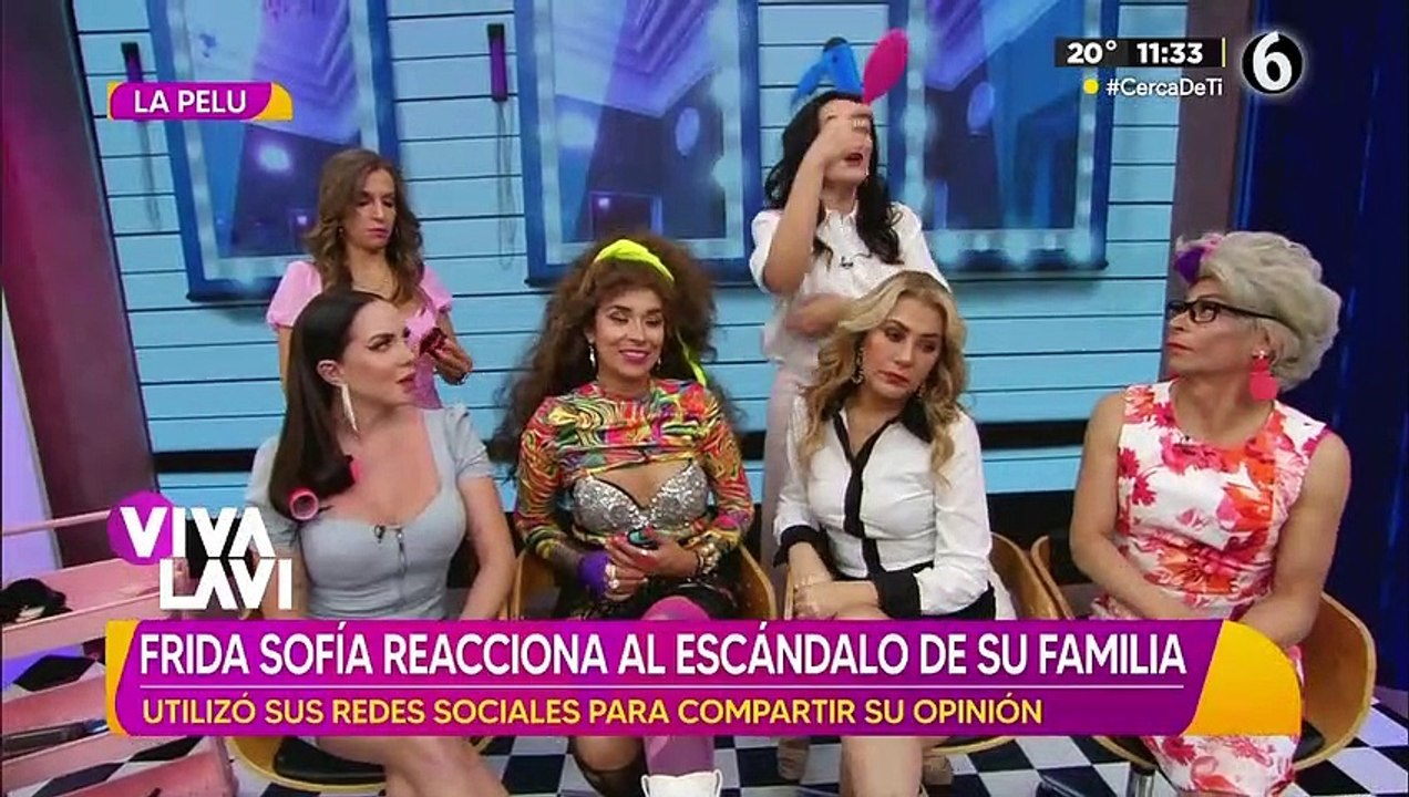 Frida Sofía reacciona a escándalo de su familia