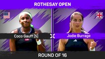 Gauff cruises past Burrage into Eastbourne quarter-finals