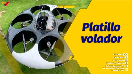 Punto de Encuentro | Primer platillo volador tripulado de forma eléctrica