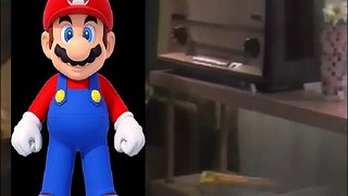 Mario Touches His Father's Radio