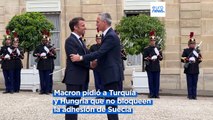 Macron y Stoltenberg se reúnen para preparar la cumbre de la OTAN