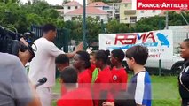 Football. Sébastien Haller rend visite aux jeunes joueurs martiniquais