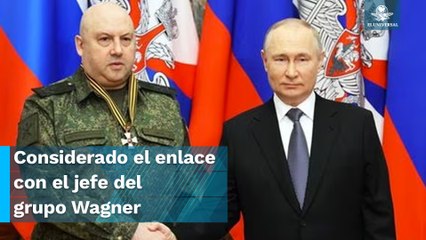 Capturan al general ruso Sergei Surovikin por la rebelión de Wagner