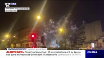 Mort de Nahel: de nombreux tirs de mortier d'artifice à Nanterre