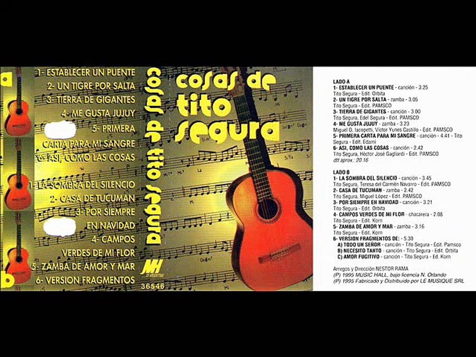 Tito Segura - Así, como las cosas