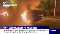 Mort de Nahel: des véhicules incendiés à Nanterre