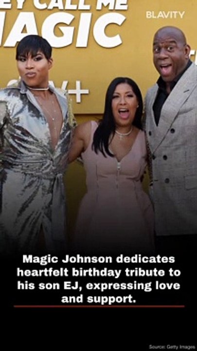 Blavity|Magic Johnson Dedicates Heartfelt Birthday Tribute To His Son Ej