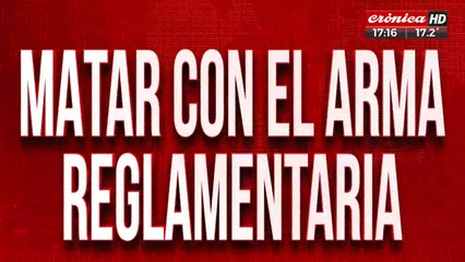 Matar con el arma reglamentaria ¿Es suficiente el entrenamiento que le dan a los oficiales?